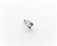 Anello Artigianale Donna Aquamarine Collection in Oro bianco Acquamarina 01/17 - 01/17